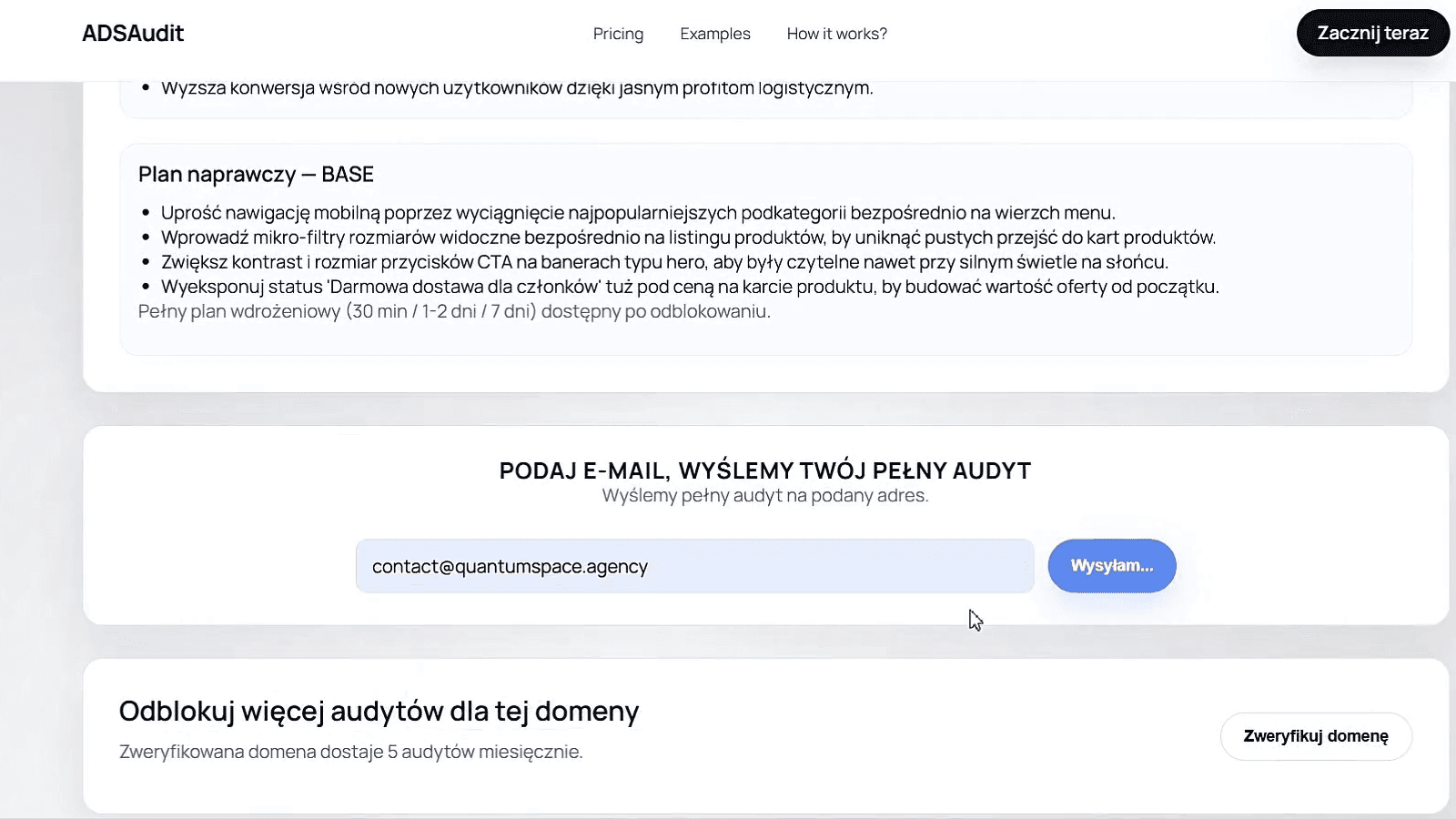 ADSAudit screenshot 1