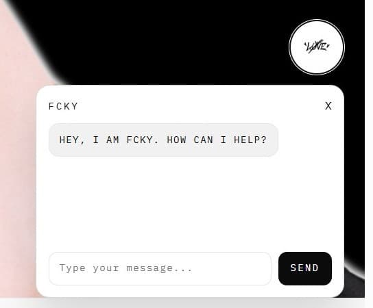 Chatbot E-commerce preview