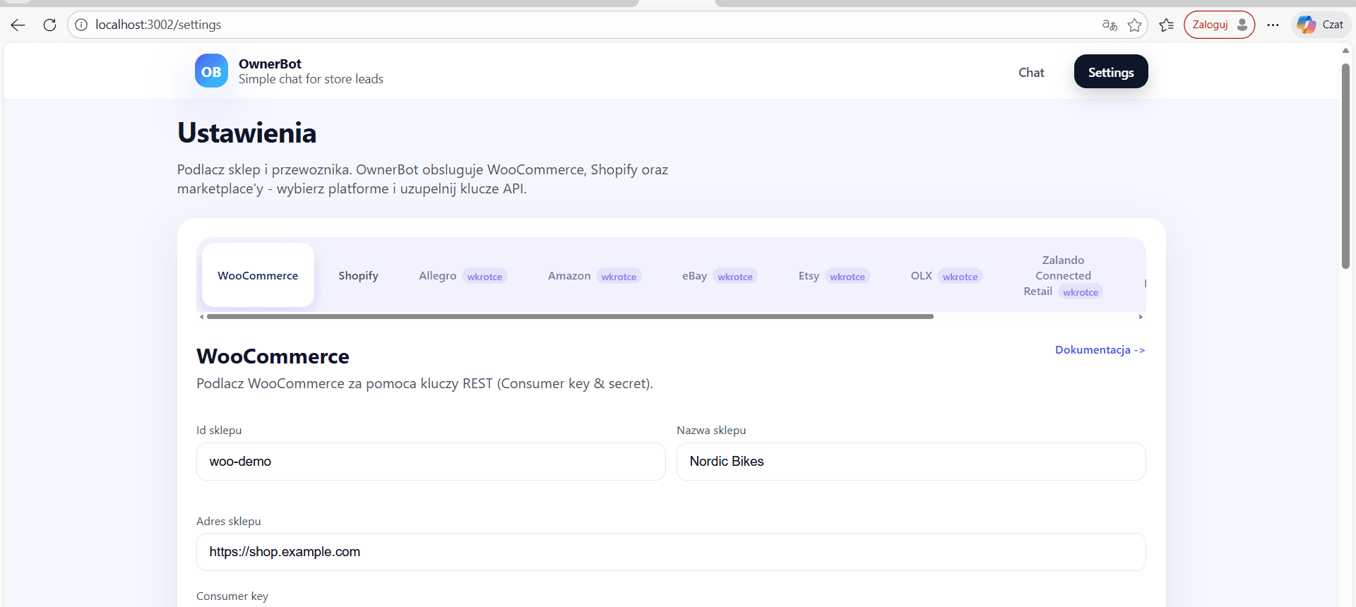 OwnerBot preview