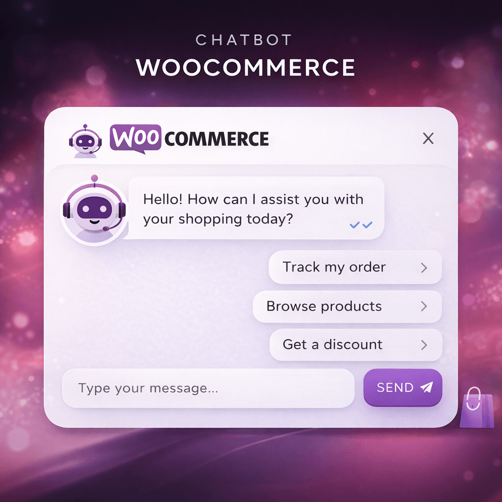 Chatbot E-commerce WooCommerce